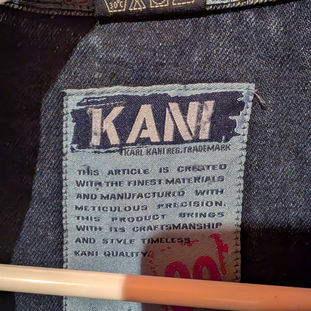 Vintage Karl Kani Denim Jacket - Blue - Picture 4 of 7